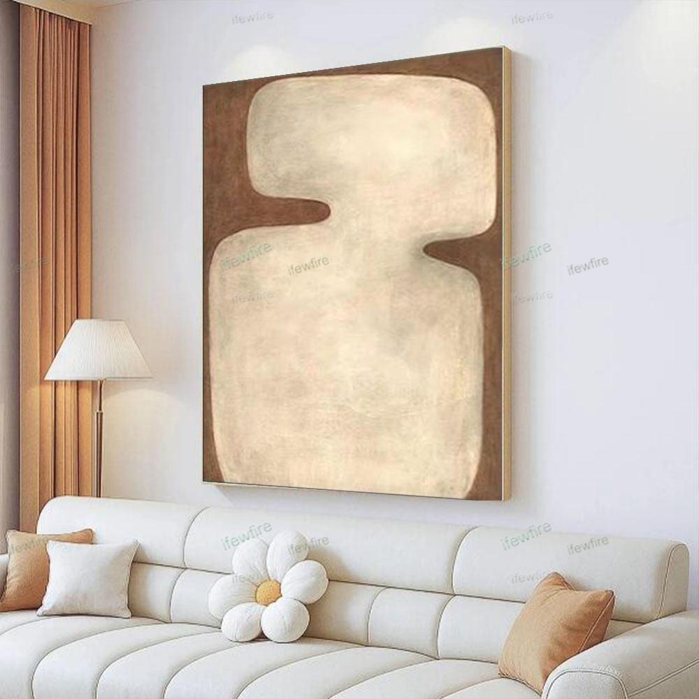 Home Decor Color Palettes - 100% handgeschilderd abstract olieverfschilderij op canvas