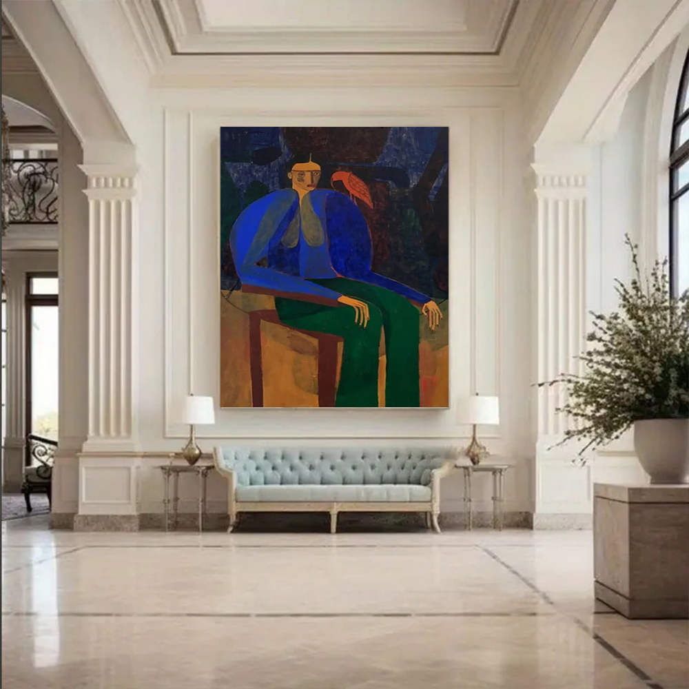 Home Decor Free Images - 100% handgemaakt abstract olieverfschilderij op canvas