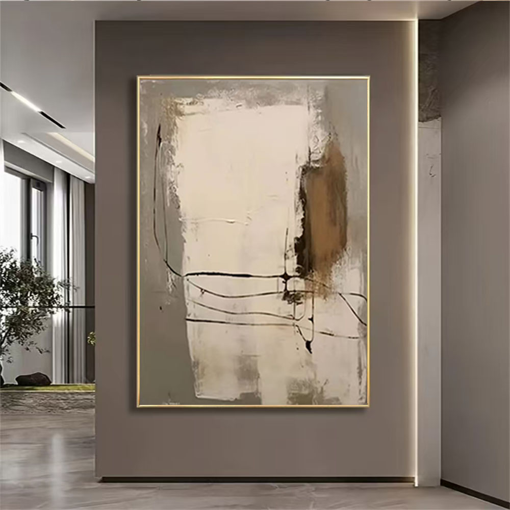 Home Decor Color Palettes - 100% handgeschilderd olieverfschilderij abstract palet canvas
