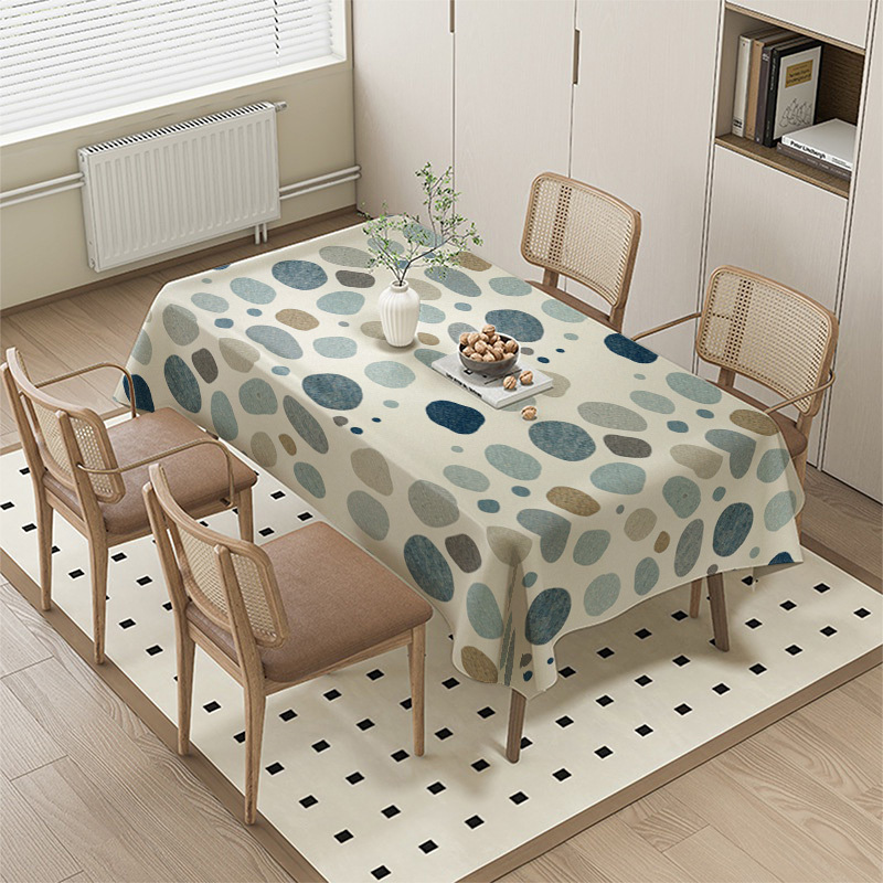 Home Decor Color Palettes - 1 stuk, 2D plat bedrukt tafelkleed,