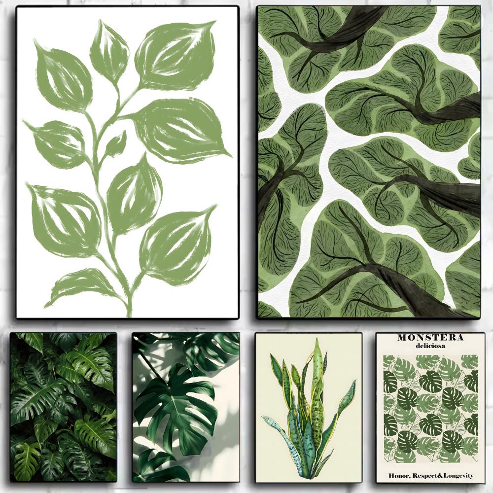 Home Decor Green - 1PC Natuurlijke Thuis Rustige Groene Kamerplant