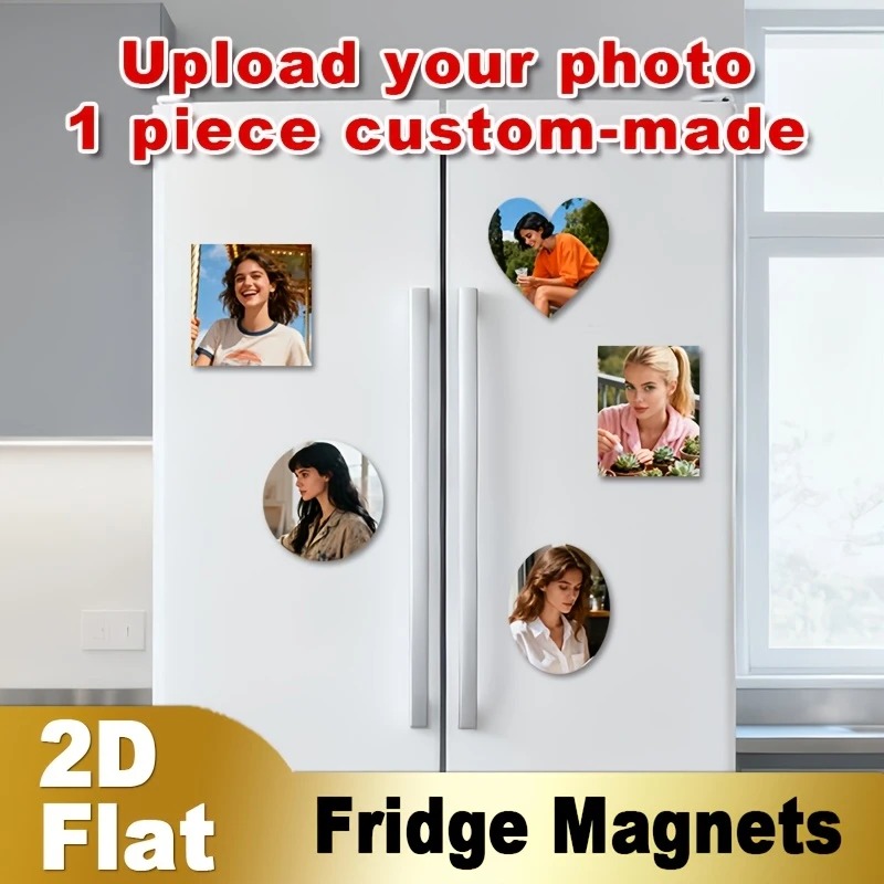 Home Decor Product - Aangepaste foto koelkastmagneet 2D platte gepersonaliseerde