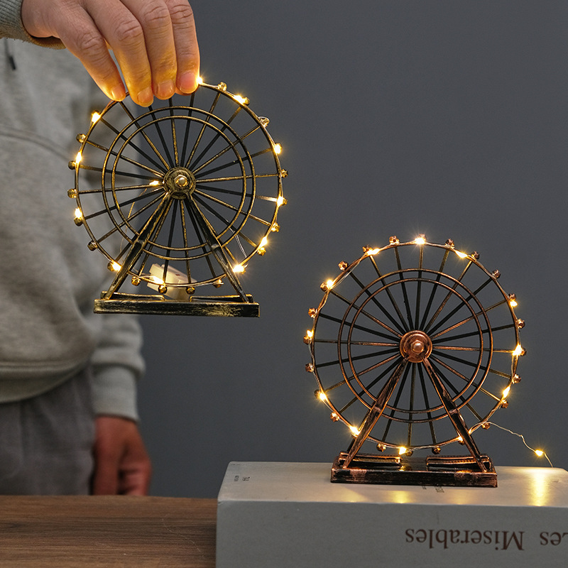 Home Decor London - Gloeiende London Eye Reuzenrad Nordic Retro