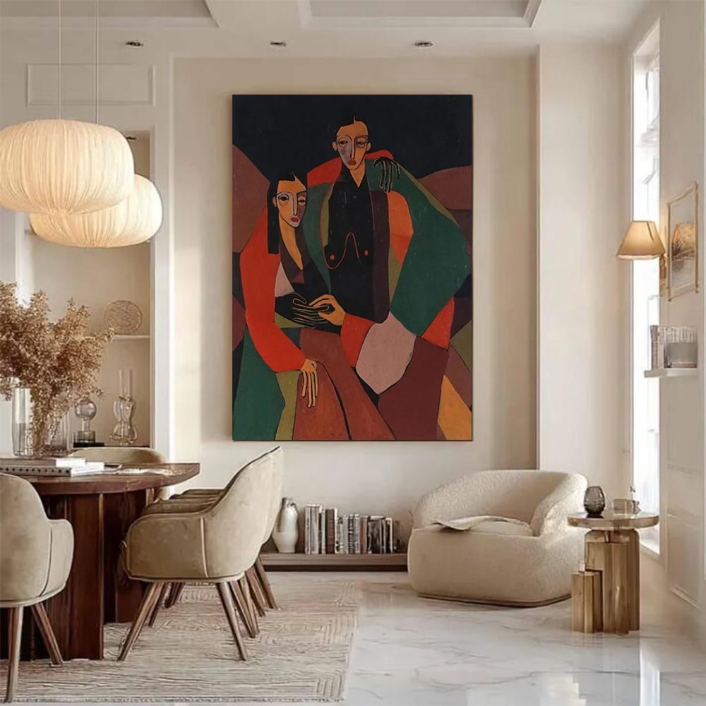 Home Decor Free Images - 100% handgemaakt abstract olieverfschilderij op canvas,