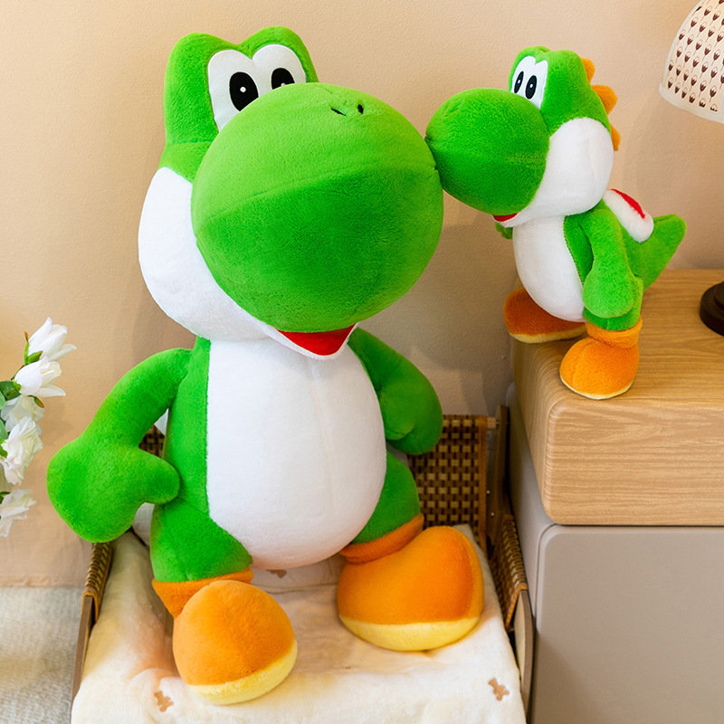 Home Decor Green - Schattige Yoshi groene dinosaurus knuffel, zacht
