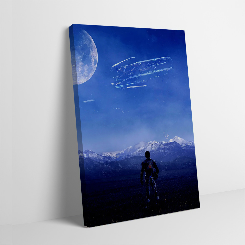 Home Decor Niche - Mass Effect Andromeda Poster Aanpasbare Gedrukte