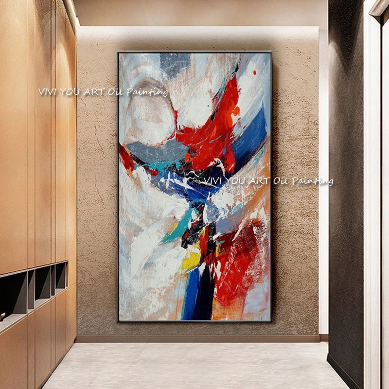 Home Decor Color Palettes - Het beste grijs blauw rood handgemaakt