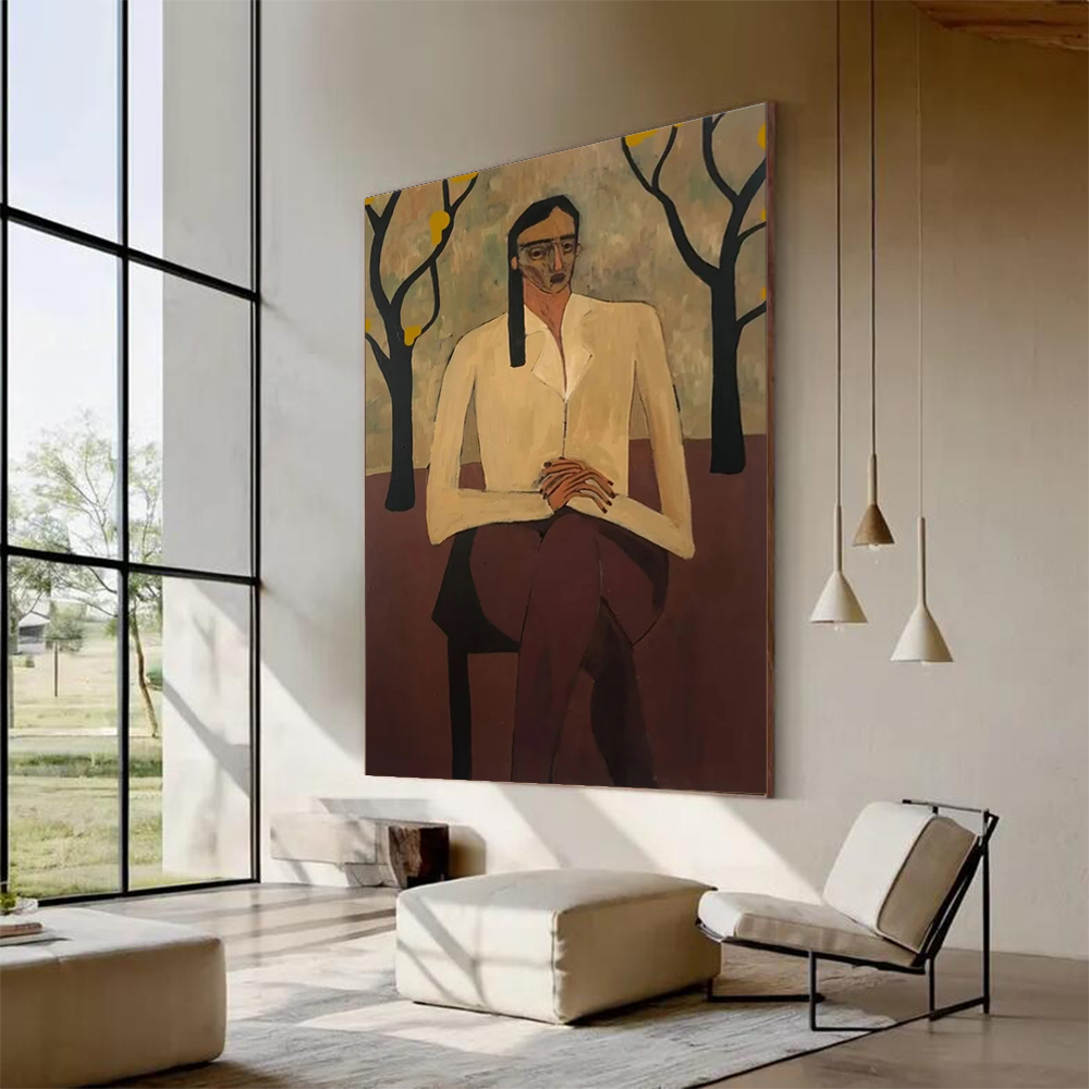 Home Decor Free Images - 100% handgemaakt abstract olieverfschilderij op canvas,