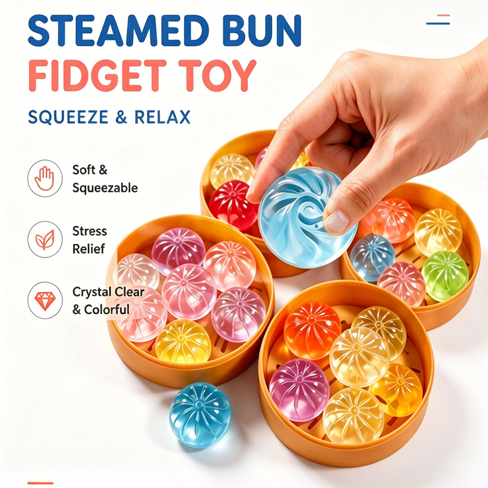 Home Decor Aesthetic - Kawaii 5 Stuks Kristal Dim Sum