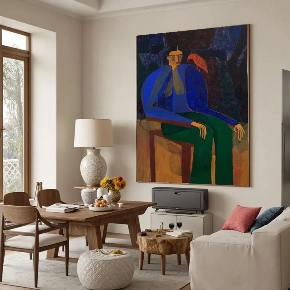 100% handgemaakt abstract olie - Home Decor Free Images recensie en prijs