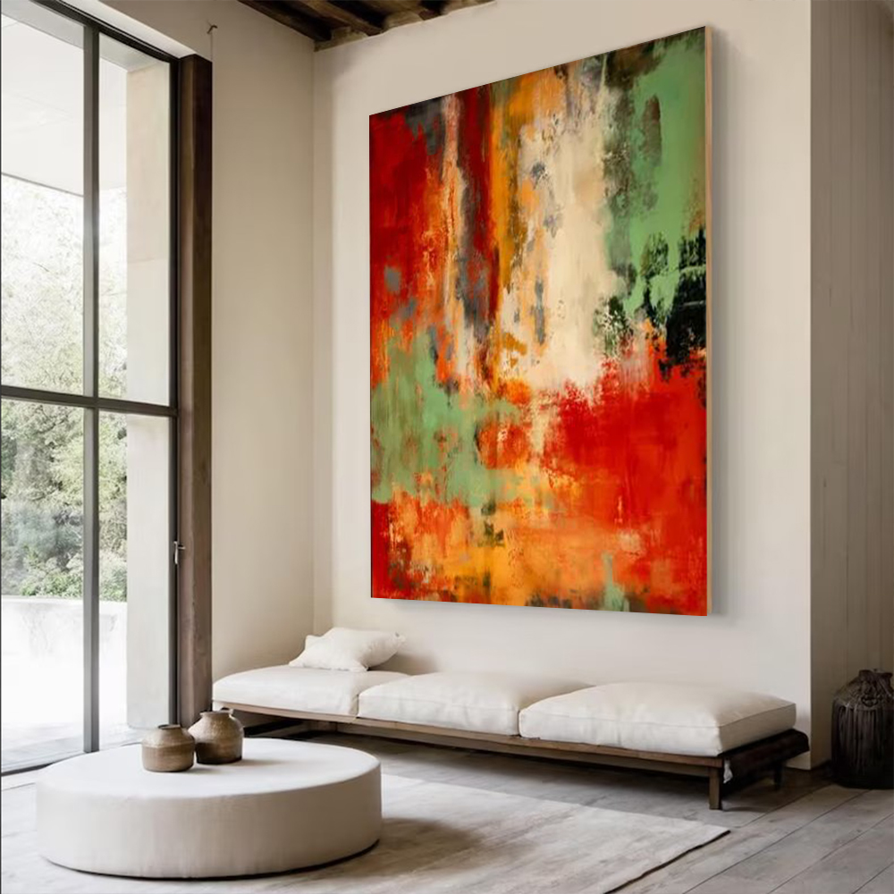 100% handgemaakt abstract olie - Home Decor Free Images recensie en prijs