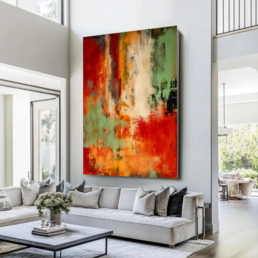 100% handgemaakt abstract olie - Home Decor Free Images recensie en prijs