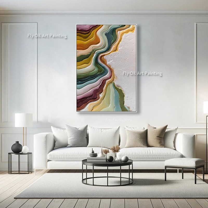 Met de hand geschilderd landsc - Home Decor Color Palettes recensie en prijs