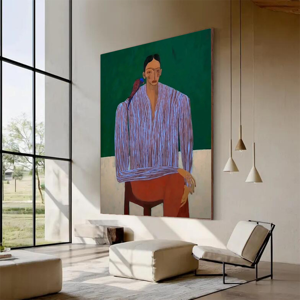 100% handgemaakt abstract olie - Home Decor Free Images recensie en prijs