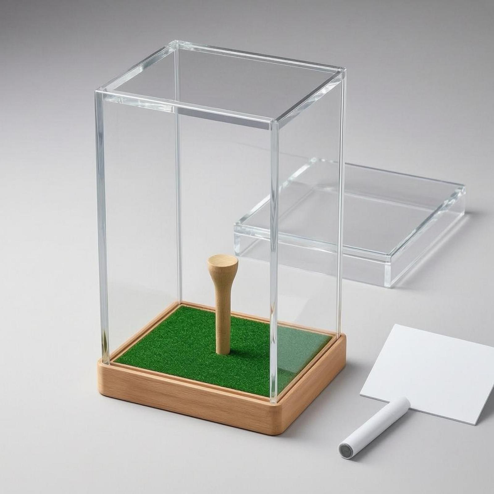 Golfbalhouder van acryl met gr - Home Decor Green recensie en prijs