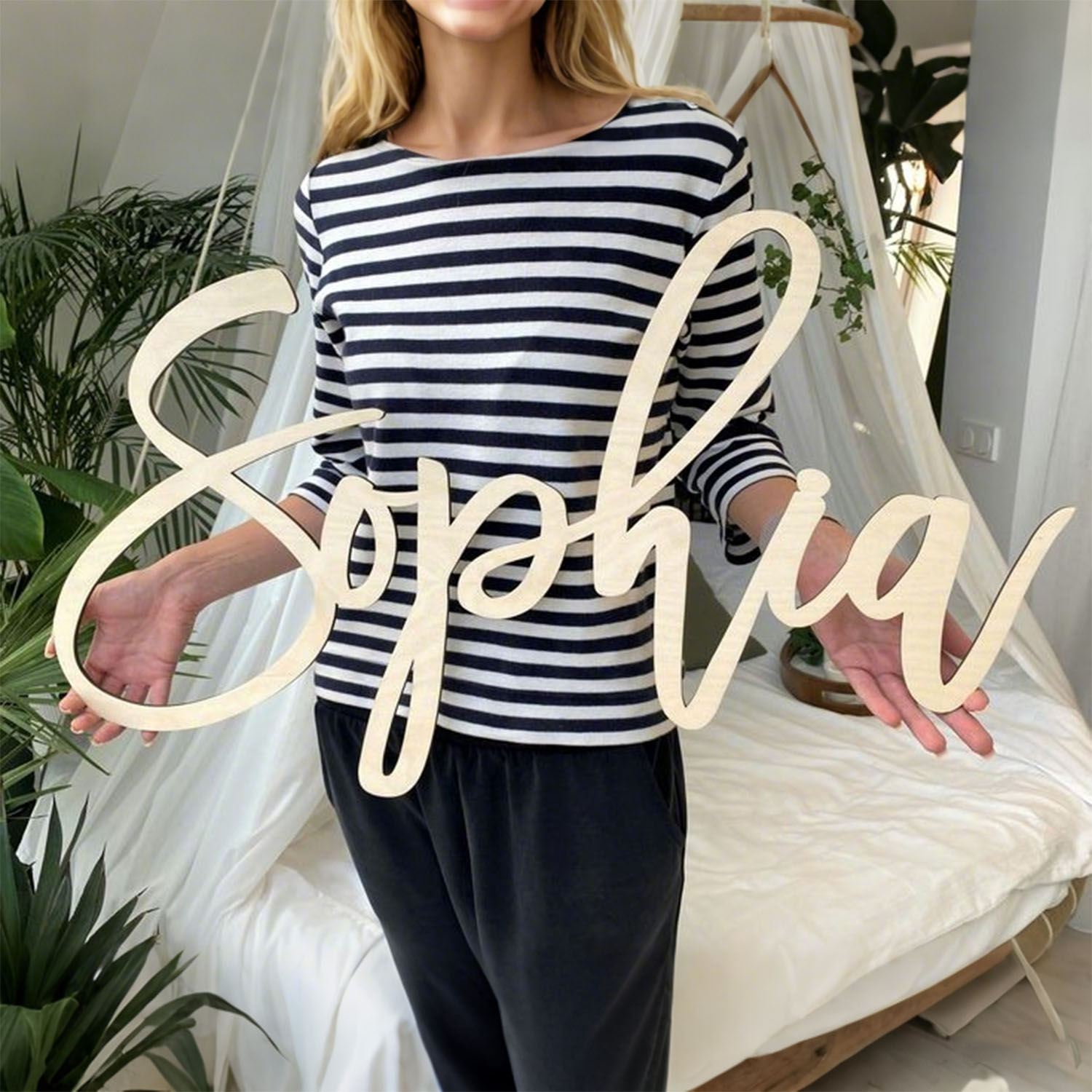 1 stuk gepersonaliseerd houten - Home Decor Product recensie en prijs