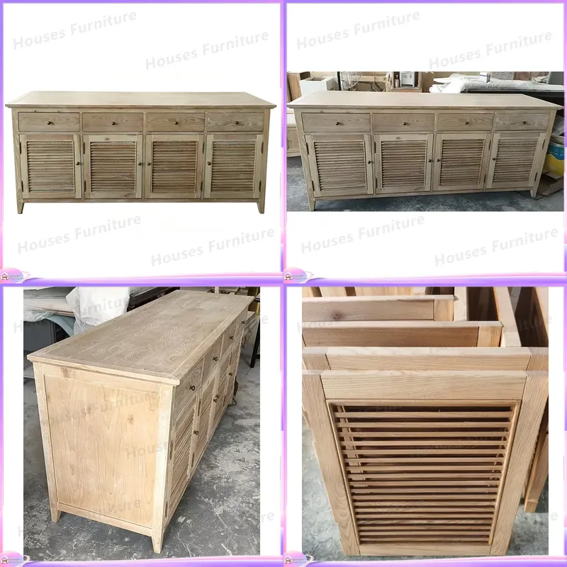 Natuurlijk gerecycled hout Sch - Home Decor Furniture recensie en prijs