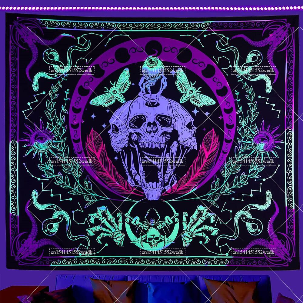 Hippie Schedel Blacklight Wand - Home Decor Hippie recensie en prijs
