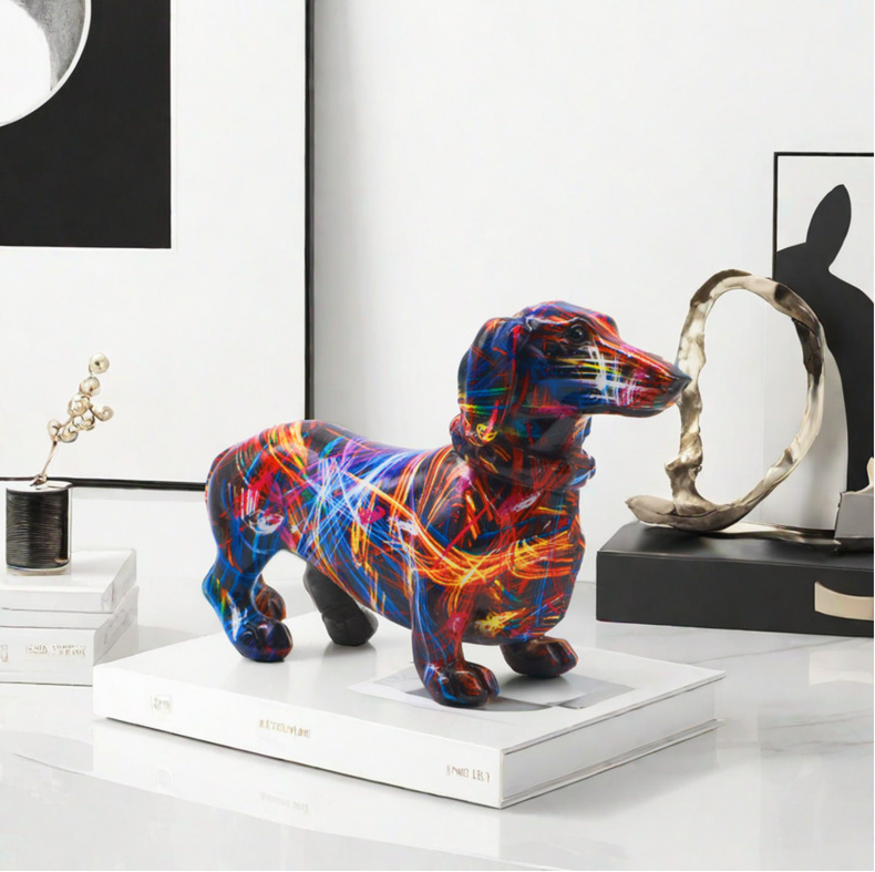 Harsen Graffiti Hondenbeeld Mo - Home Decor Resin recensie en prijs