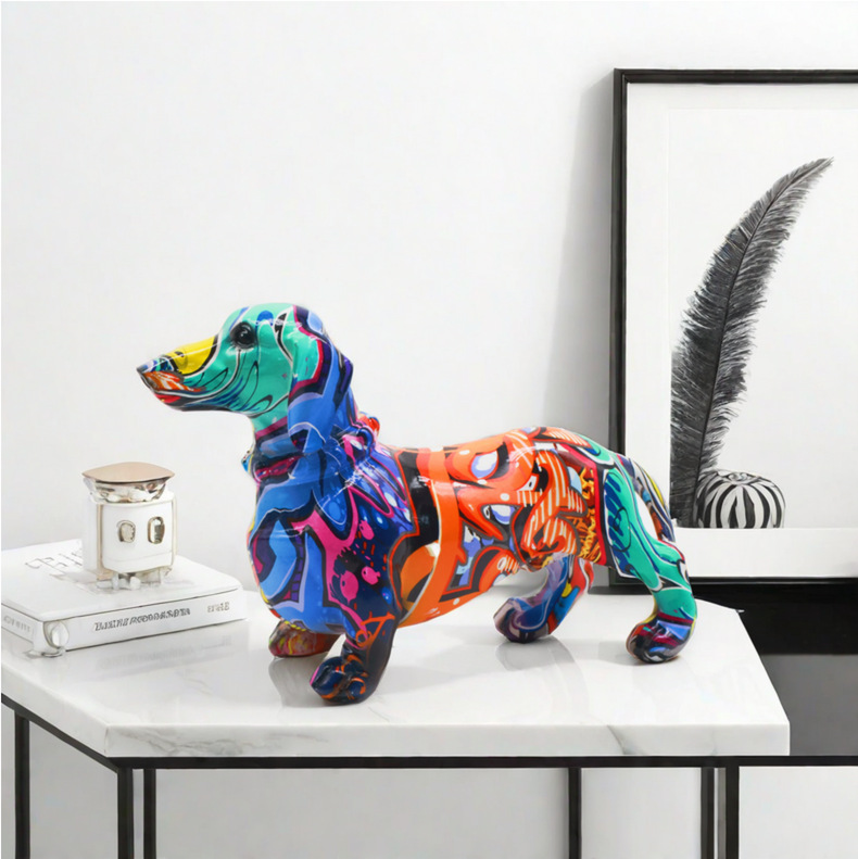 Harsen Graffiti Hondenbeeld Mo - Home Decor Resin recensie en prijs