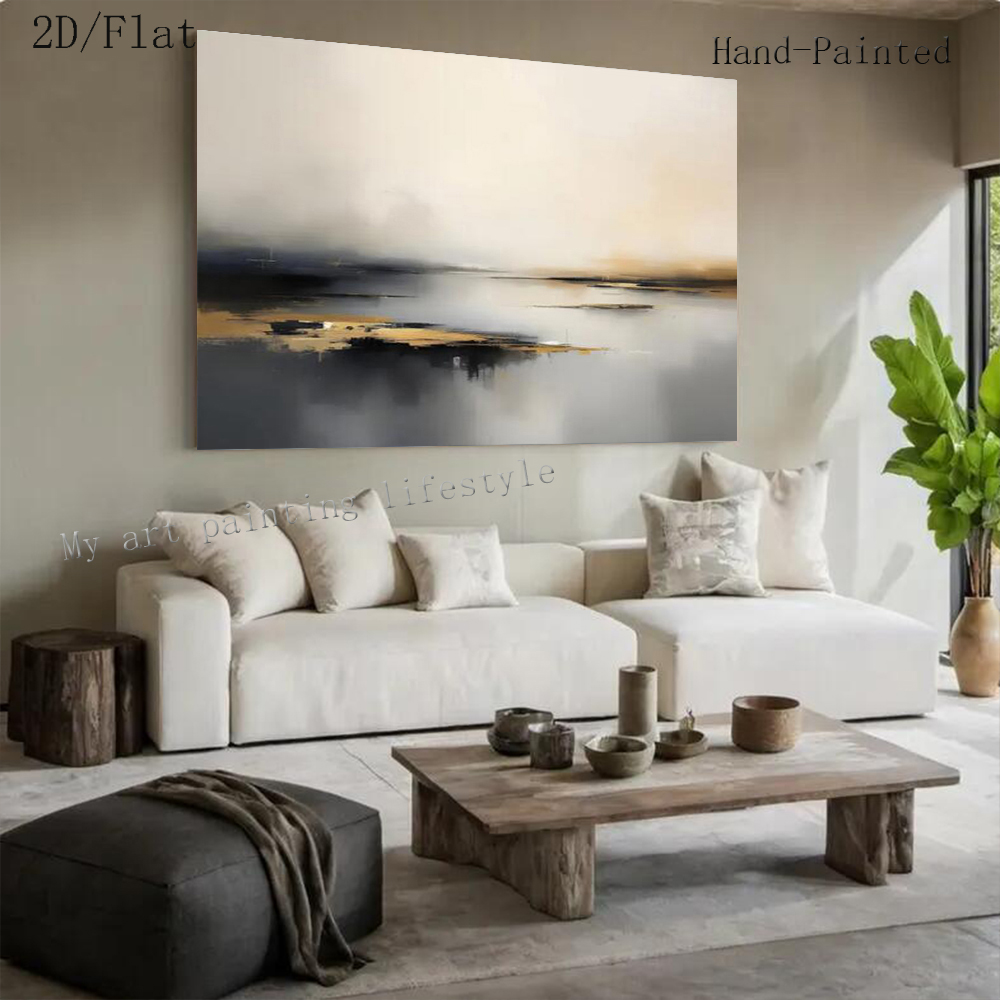 Groot abstract olieverfschilde - Home Decor Free Images recensie en prijs