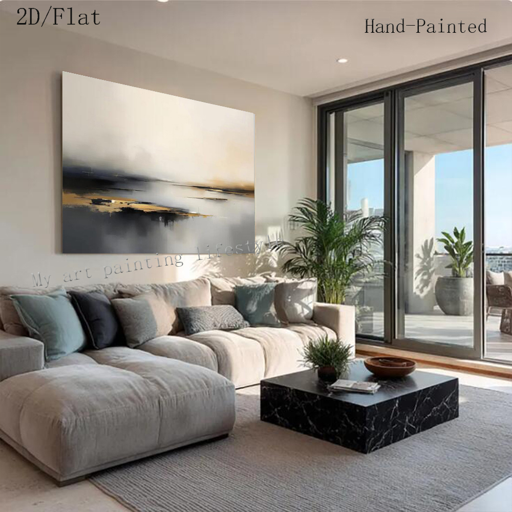 Groot abstract olieverfschilde - Home Decor Free Images recensie en prijs
