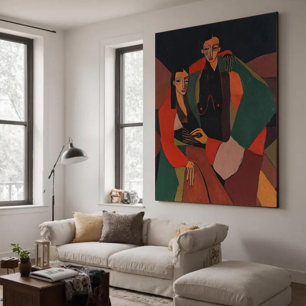 100% handgemaakt abstract olie - Home Decor Free Images recensie en prijs