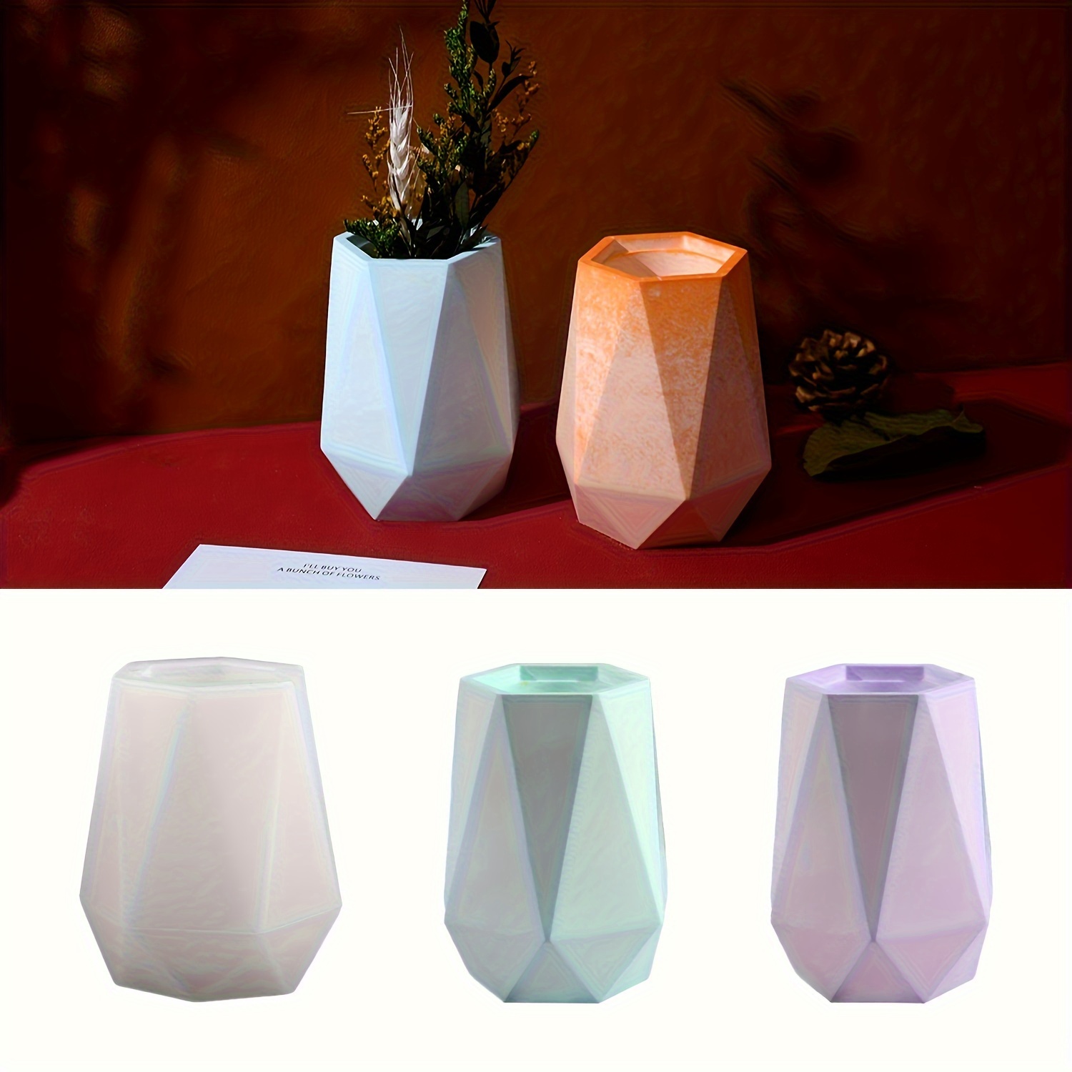 Diy6 Zijdelings Gesneden Vaas  - Home Decor Handicraft recensie en prijs