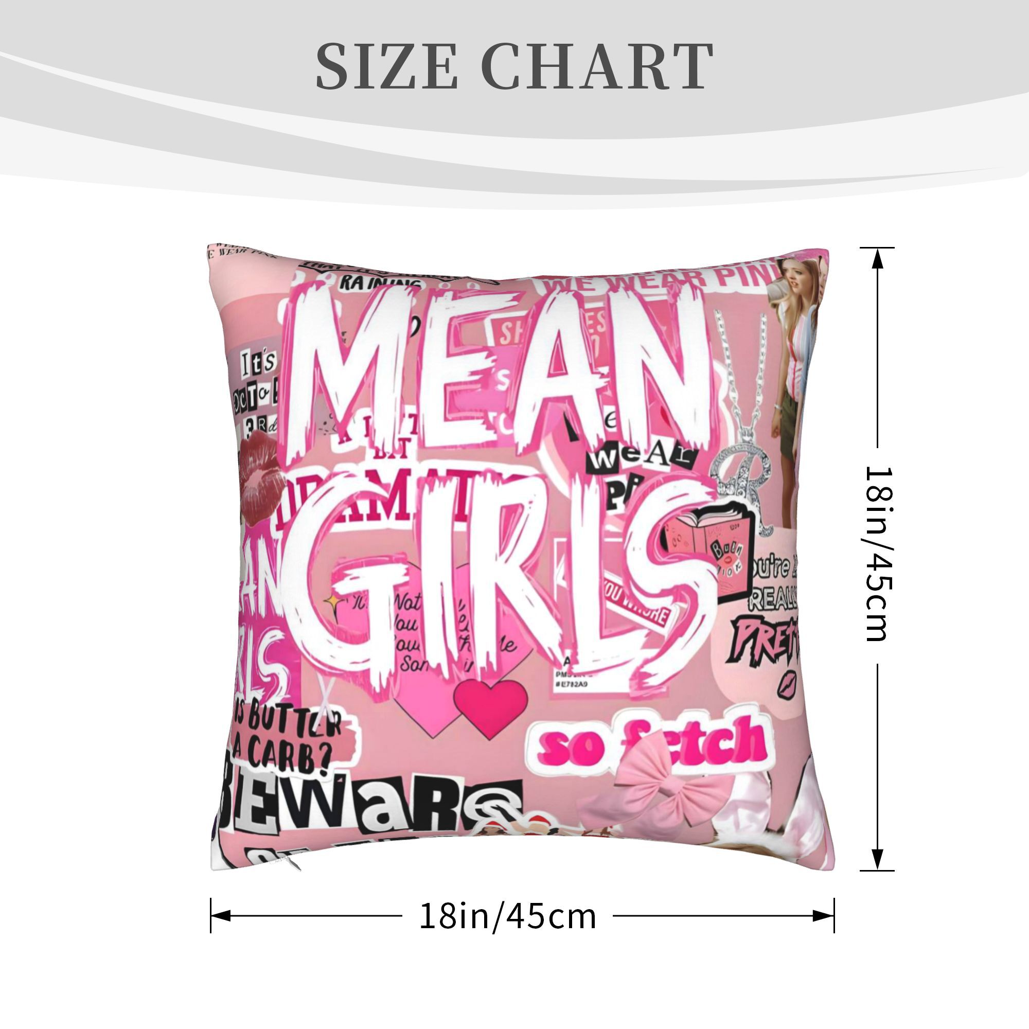 Mean Girls enkelzijdig bedrukt - Home Decor Color Palettes recensie en prijs