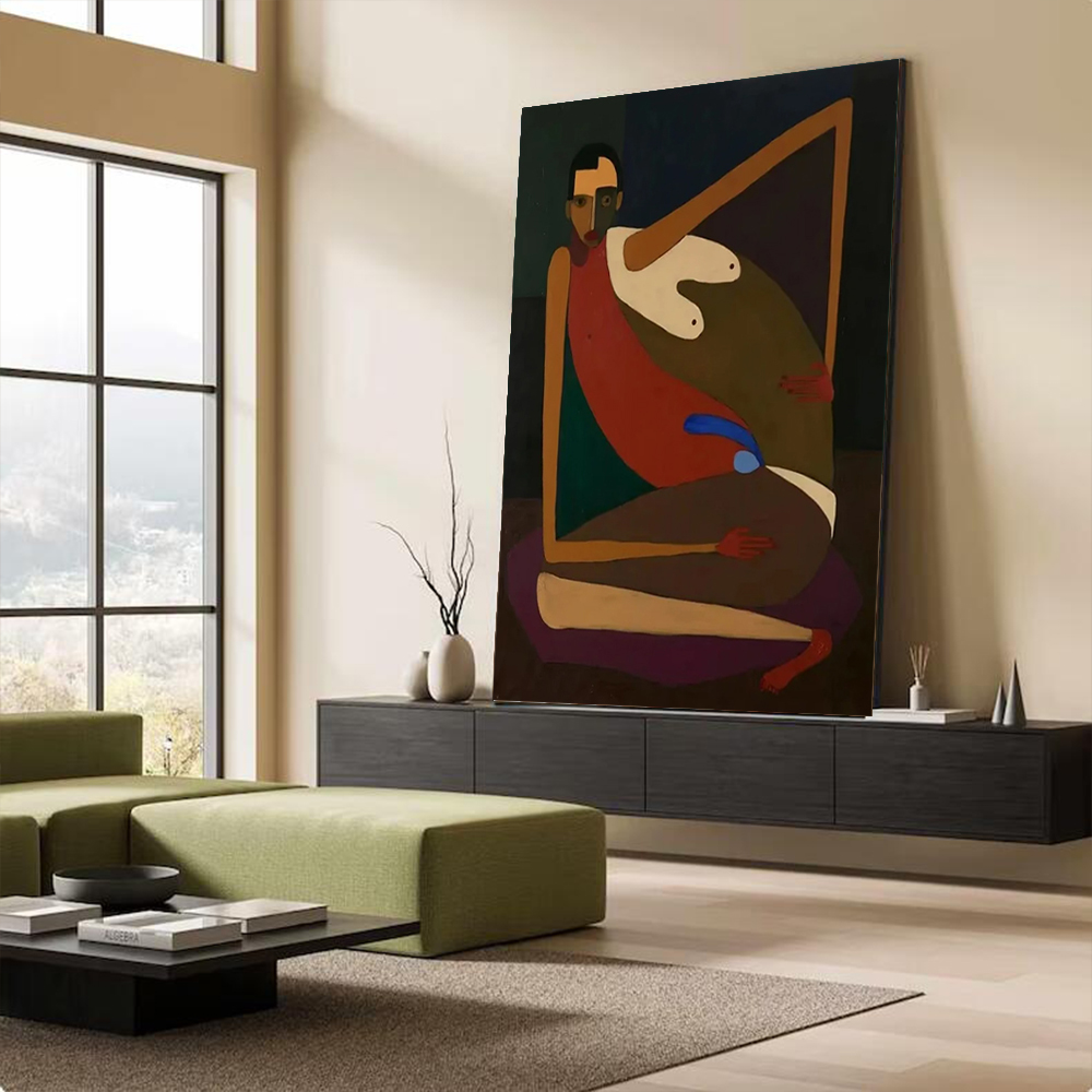 Handgemaakt abstract olieverfs - Home Decor Free Images recensie en prijs