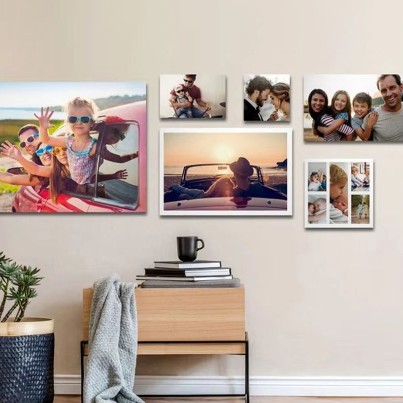 Aangepaste lijstenloze fotocan - Home Decor On Wall recensie en prijs