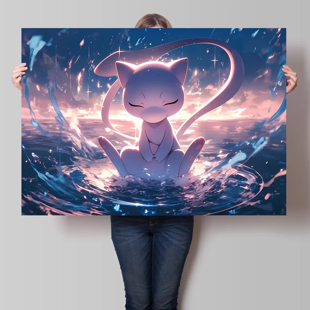 Canvas HD Prints Pokemon Mewtw - Home Decor Free Images recensie en prijs