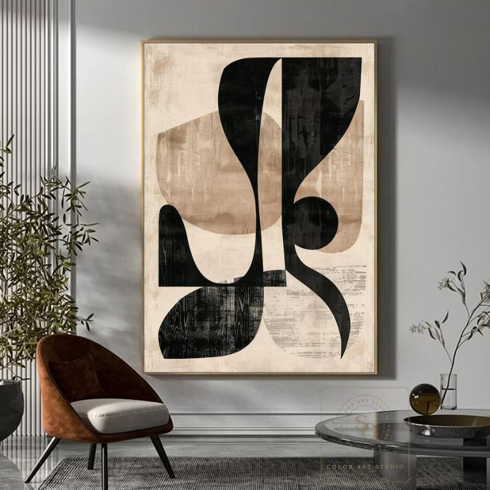 100% handgemaakt abstract olie - Home Decor Free Images recensie en prijs