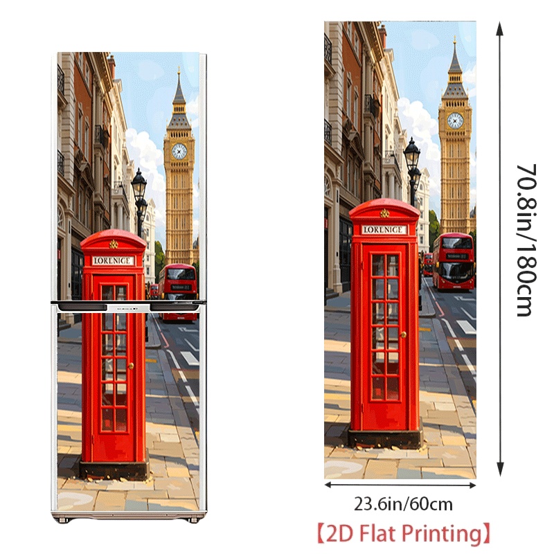 [23.62×70.87 inch] London Stre - Home Decor London recensie en prijs