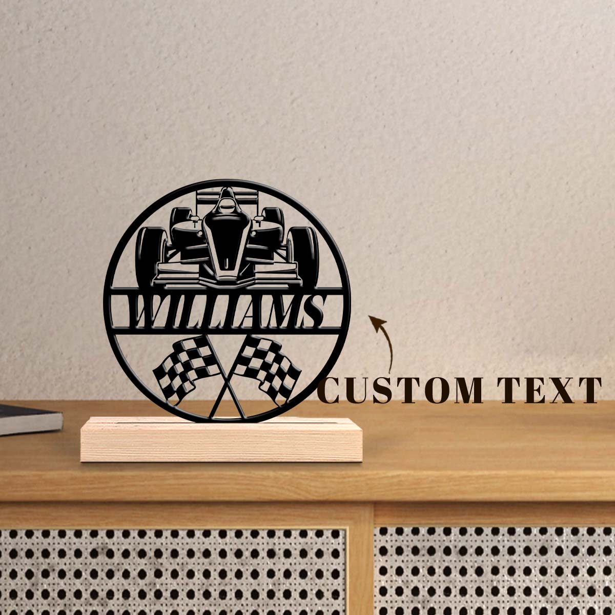 1 stuk op maat gemaakte metale - Home Decor Handicraft recensie en prijs