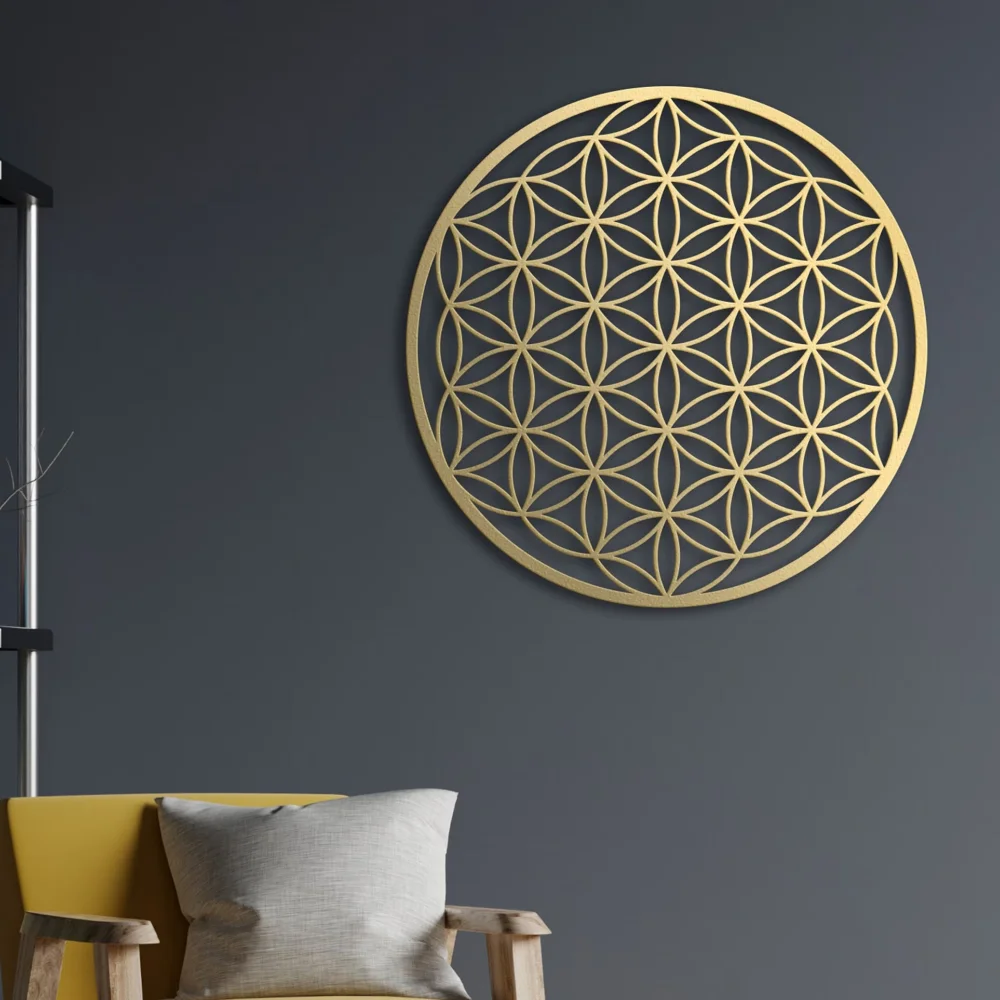 Flower of Life Metal Wall Art  - Home Decor Sofa recensie en prijs