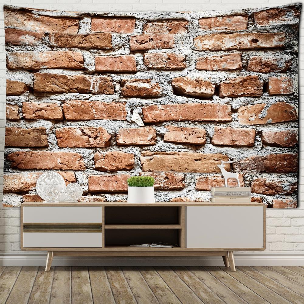 Vintage wandkleed met baksteen - Home Decor Hippie recensie en prijs