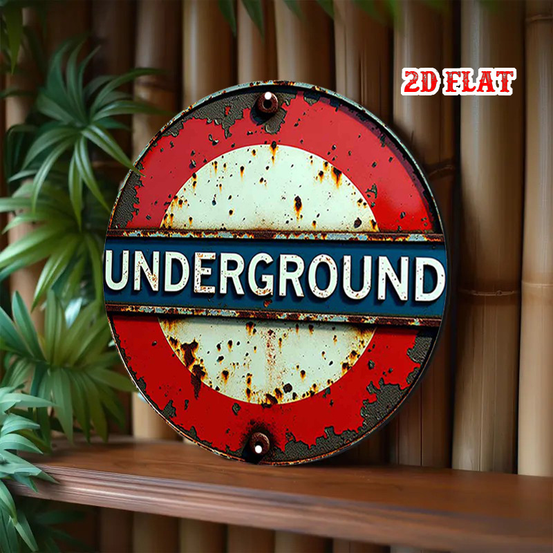 Vintage London Underground ron - Home Decor London recensie en prijs