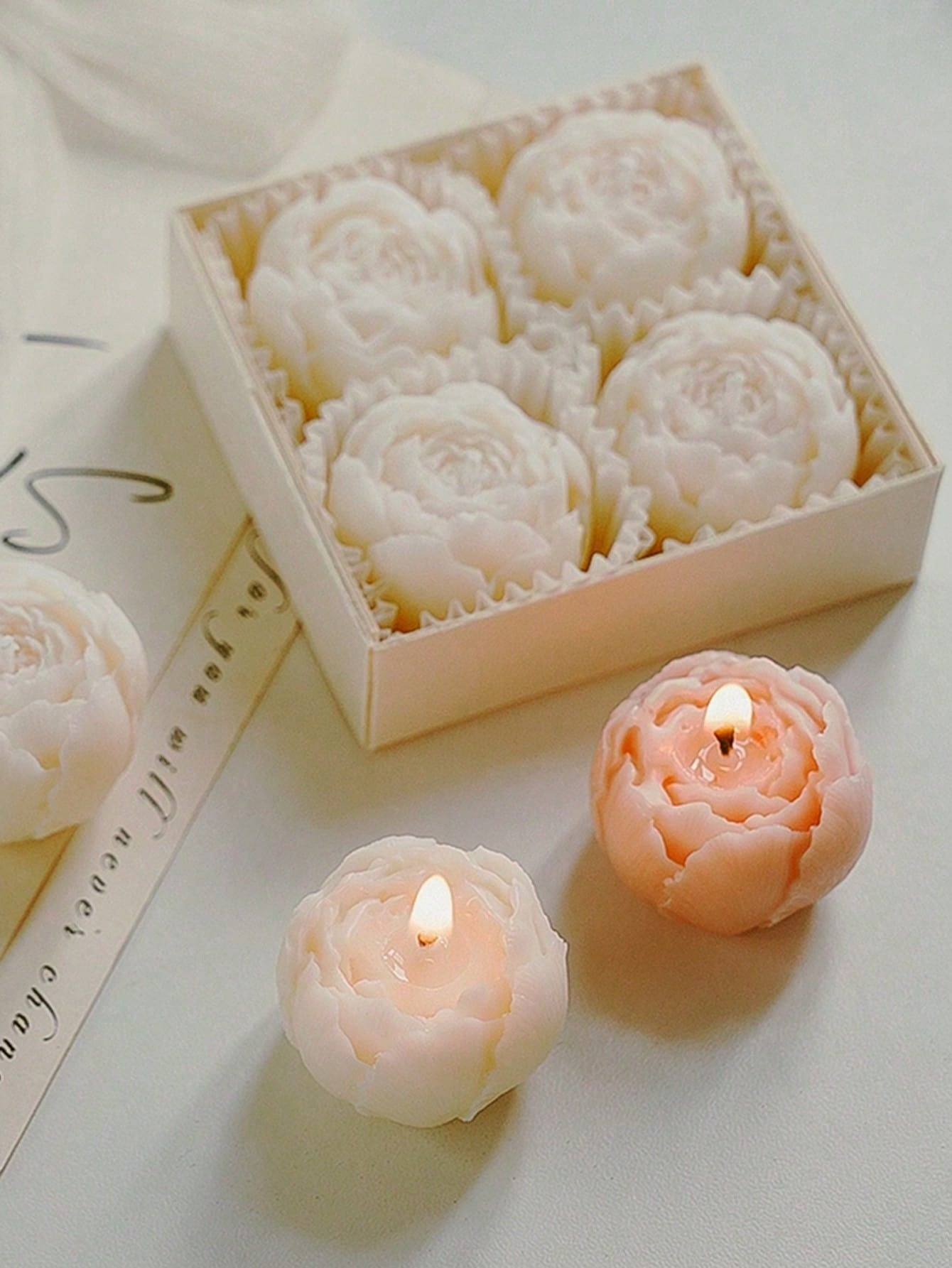 4 stuks/doos rozengeurende soj - Home Decor Handmade recensie en prijs