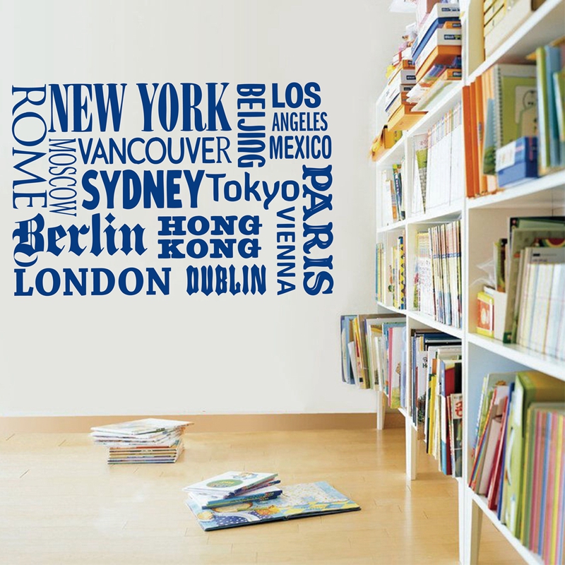 New York London Paris Quote mu - Home Decor London recensie en prijs