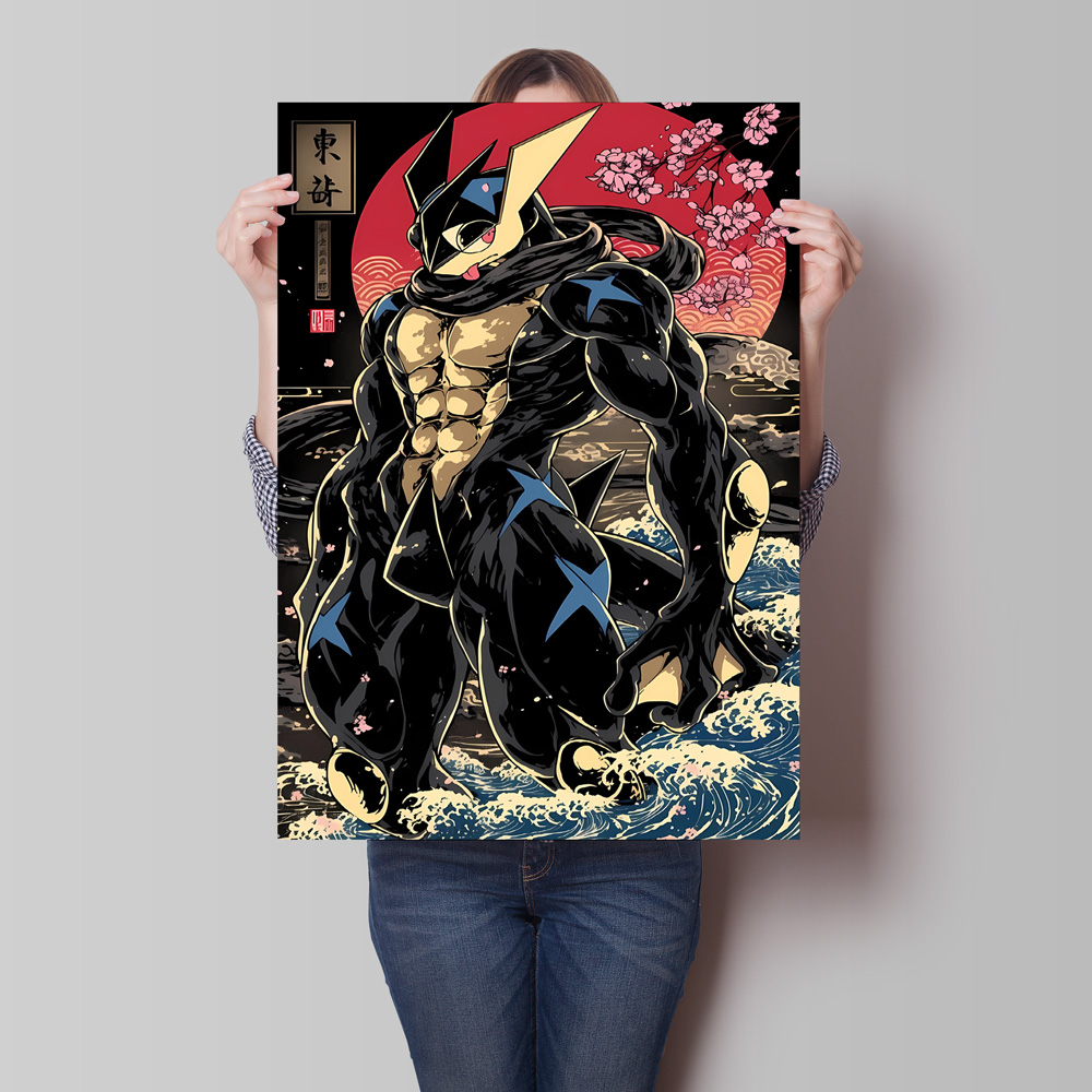 Canvas Prints Pokemon Greninja - Home Decor Free Images recensie en prijs