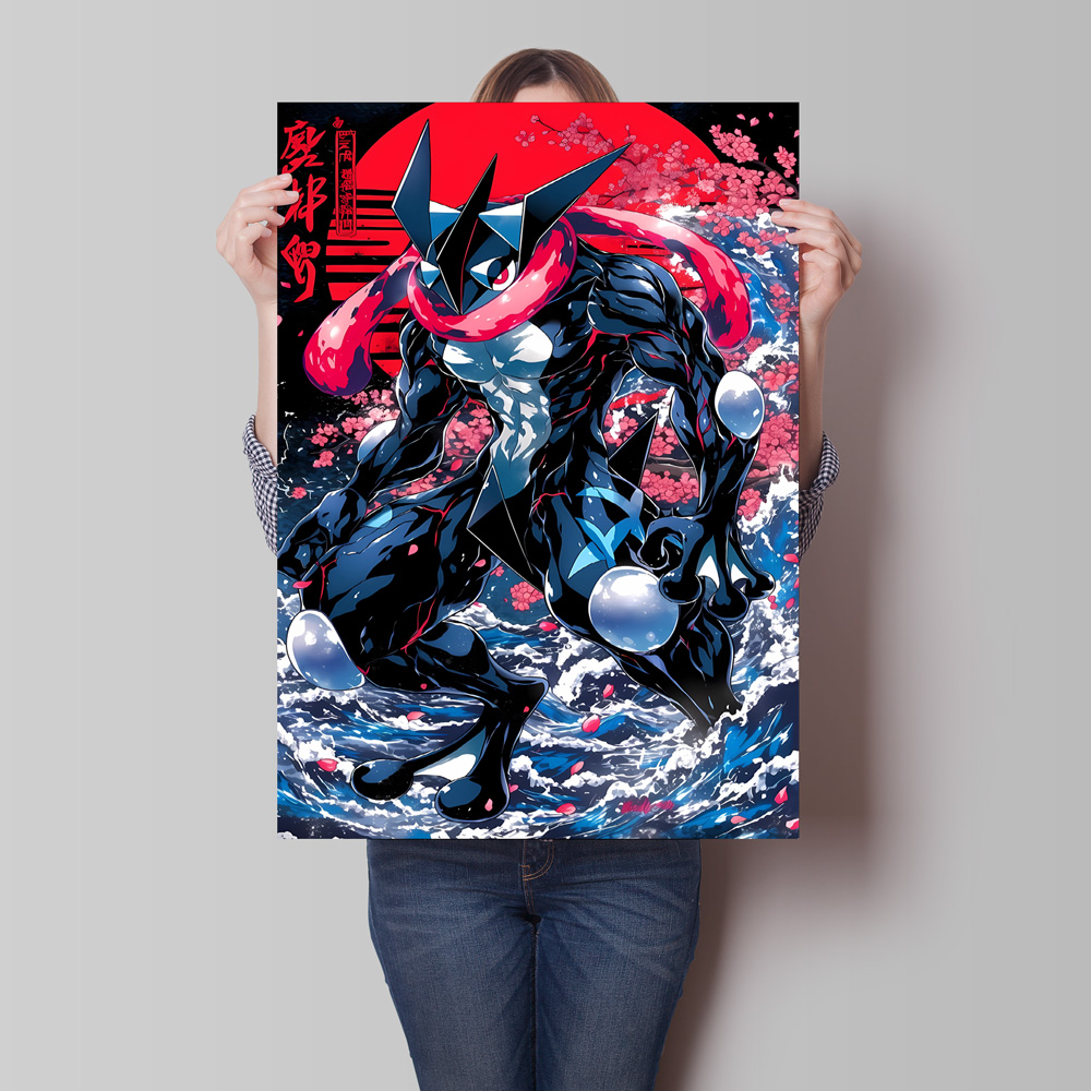 Canvas Prints Pokemon Greninja - Home Decor Free Images recensie en prijs