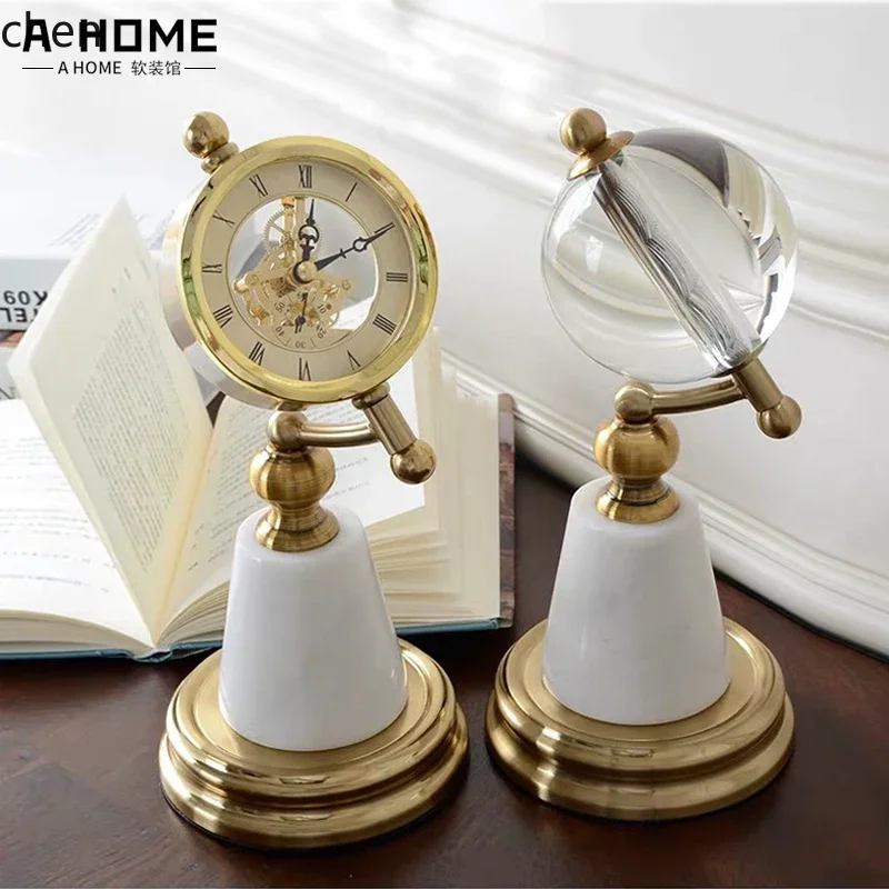 D3L19- Marmeren tafelklok orna - Home Decor Resin recensie en prijs