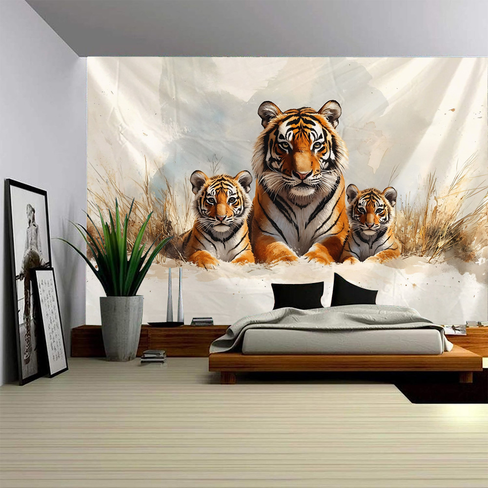 Bostijger wandtapijt, dierenle - Home Decor Hippie recensie en prijs