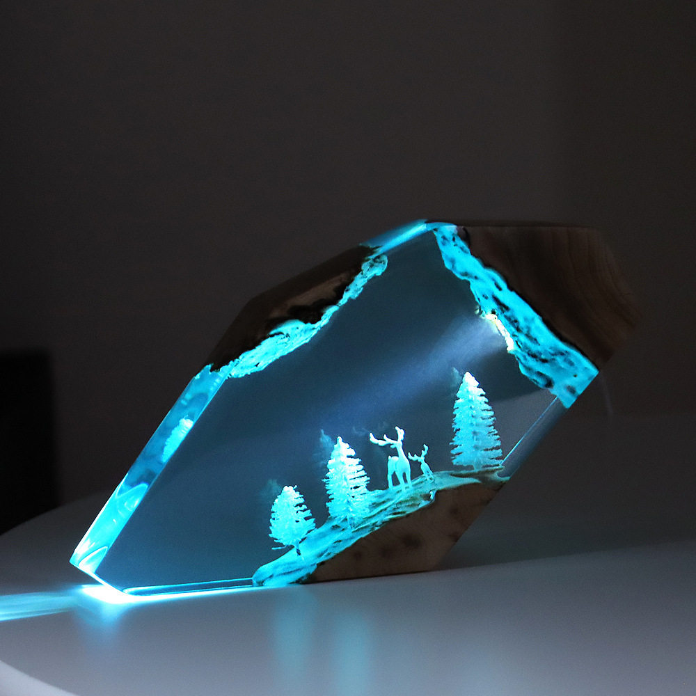 Bosfee Herten Desktop Kunst Ge - Home Decor Resin recensie en prijs