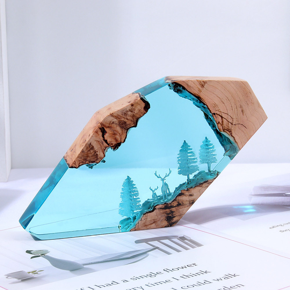 Bosfee Herten Desktop Kunst Ge - Home Decor Resin recensie en prijs