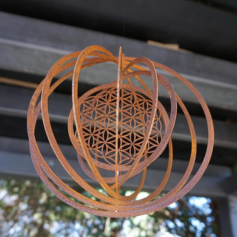 Metalen spiraalvormige windwij - Home Decor Handicraft recensie en prijs