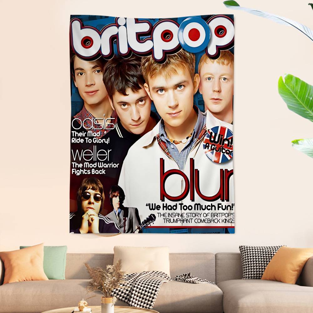 Band Musik Rapper Blur Anime T - Home Decor Hippie recensie en prijs
