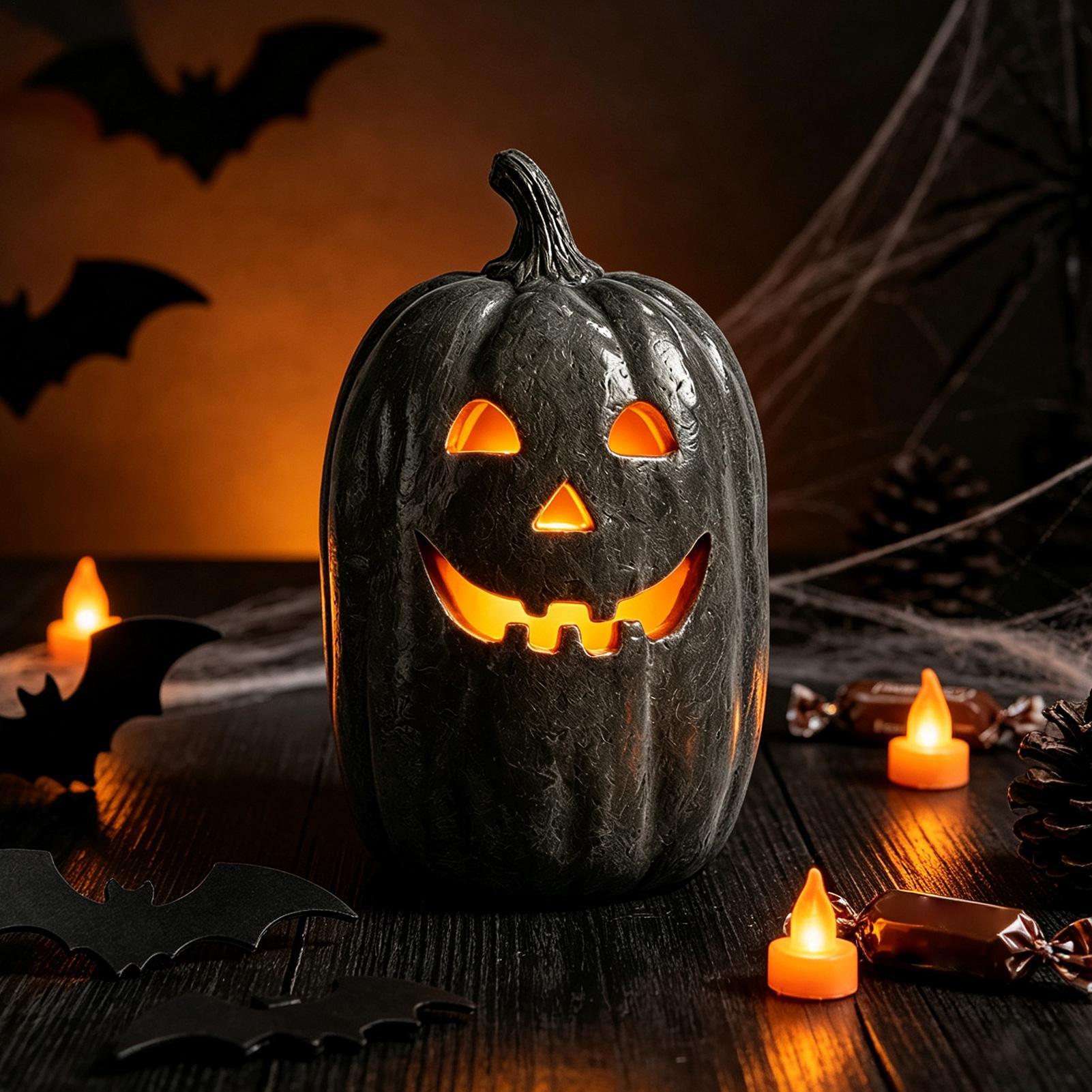 Halloween pompoen decoratie, h - Home Decor Handmade recensie en prijs