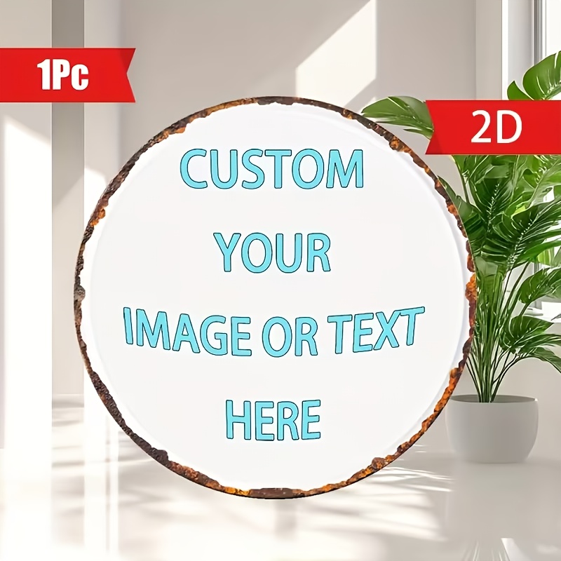 Op maat gemaakt rond metalen b - Home Decor Free Images recensie en prijs